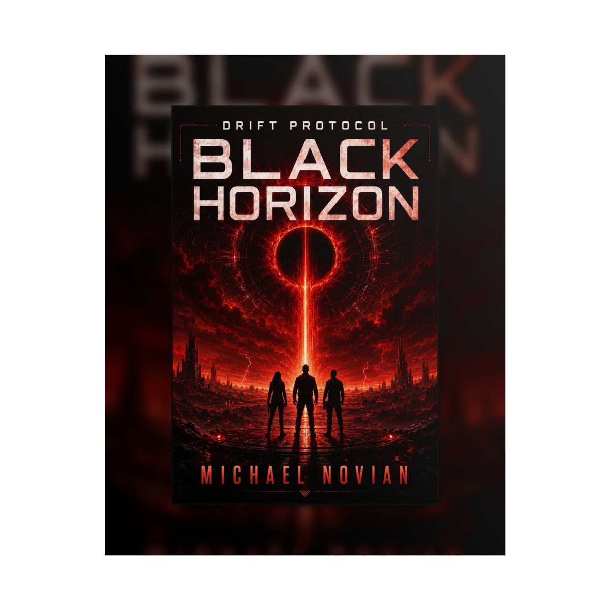 Black Horizon Cover Poster