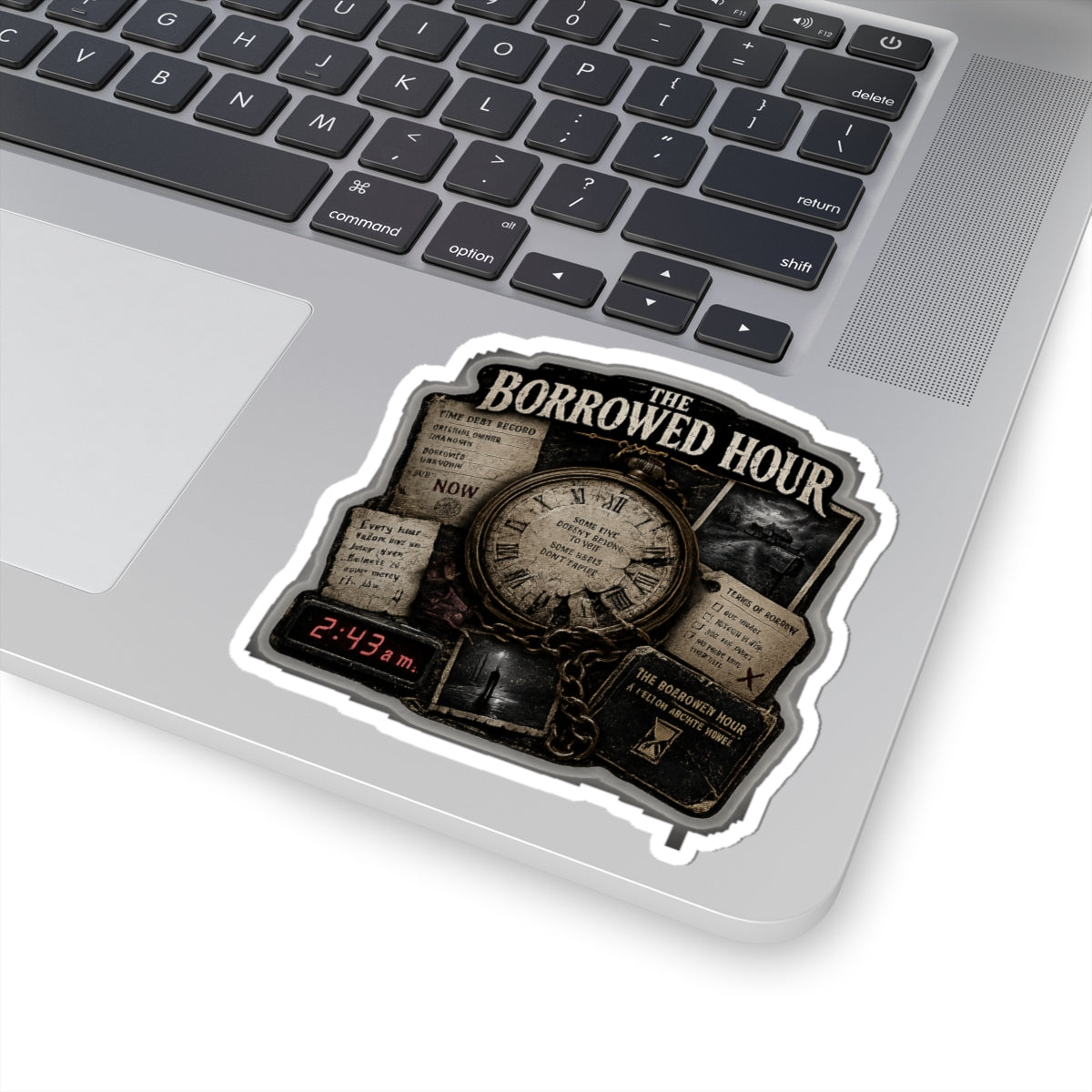 The Borrowed Hour 2:43 A.M. Sticker