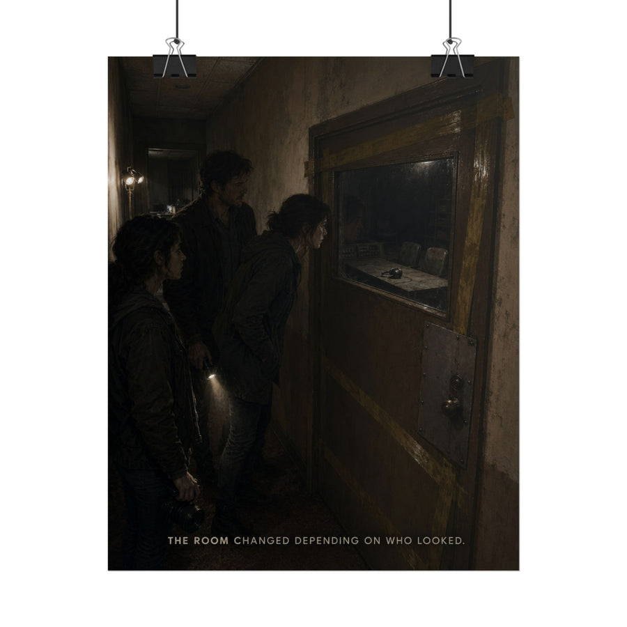 The Listening Room — The Room Changed Depending on Who Looked Poster