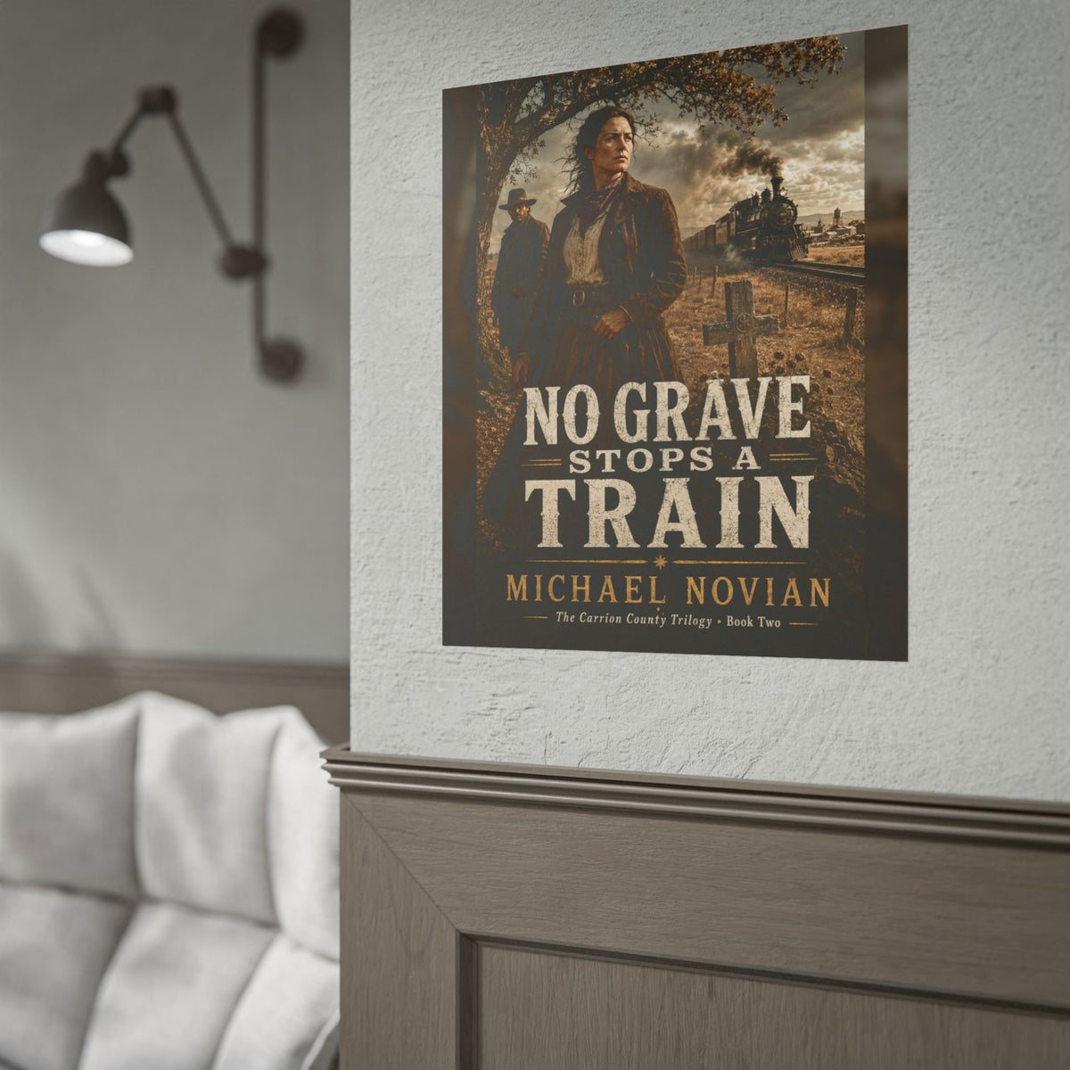 No Grave Stops a Train Cover Poster