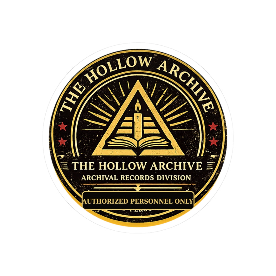 The Hollow Archive Department Seal Sticker