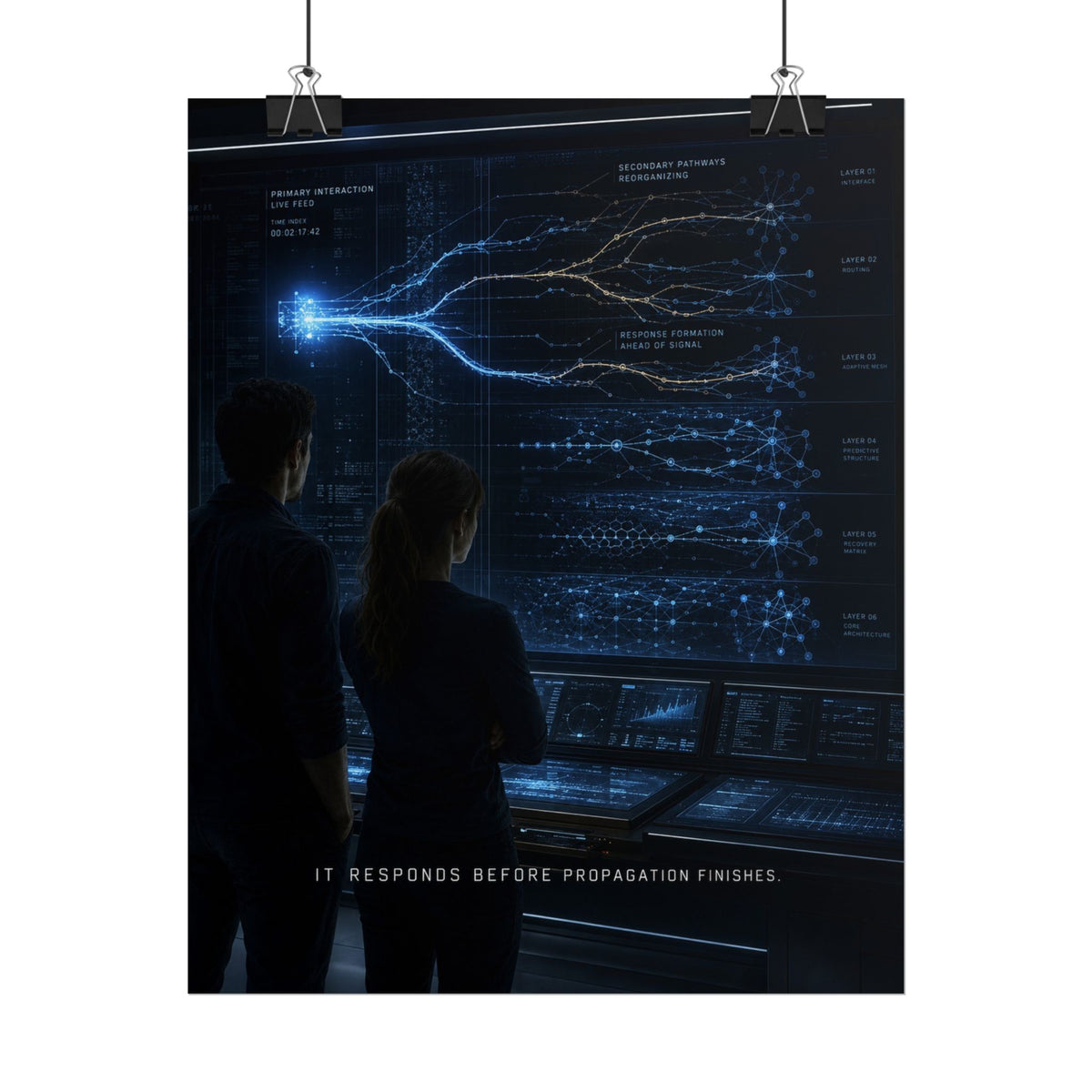 System Override — Before Propagation Finishes Poster