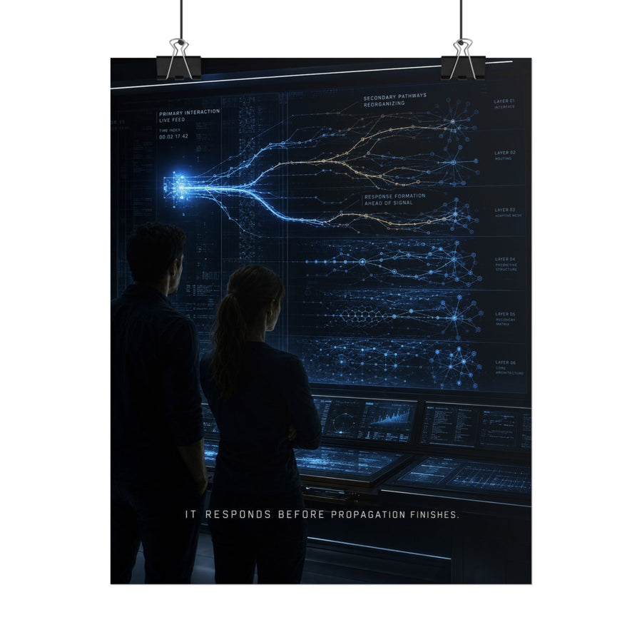 System Override — Before Propagation Finishes Poster