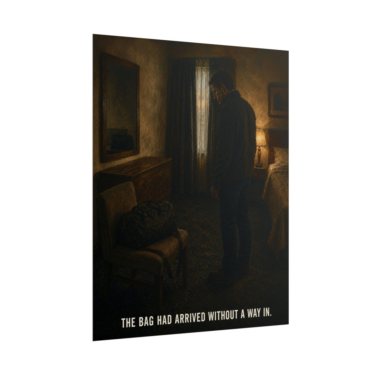 Room 17 — The Bag Had Arrived Without a Way In Poster