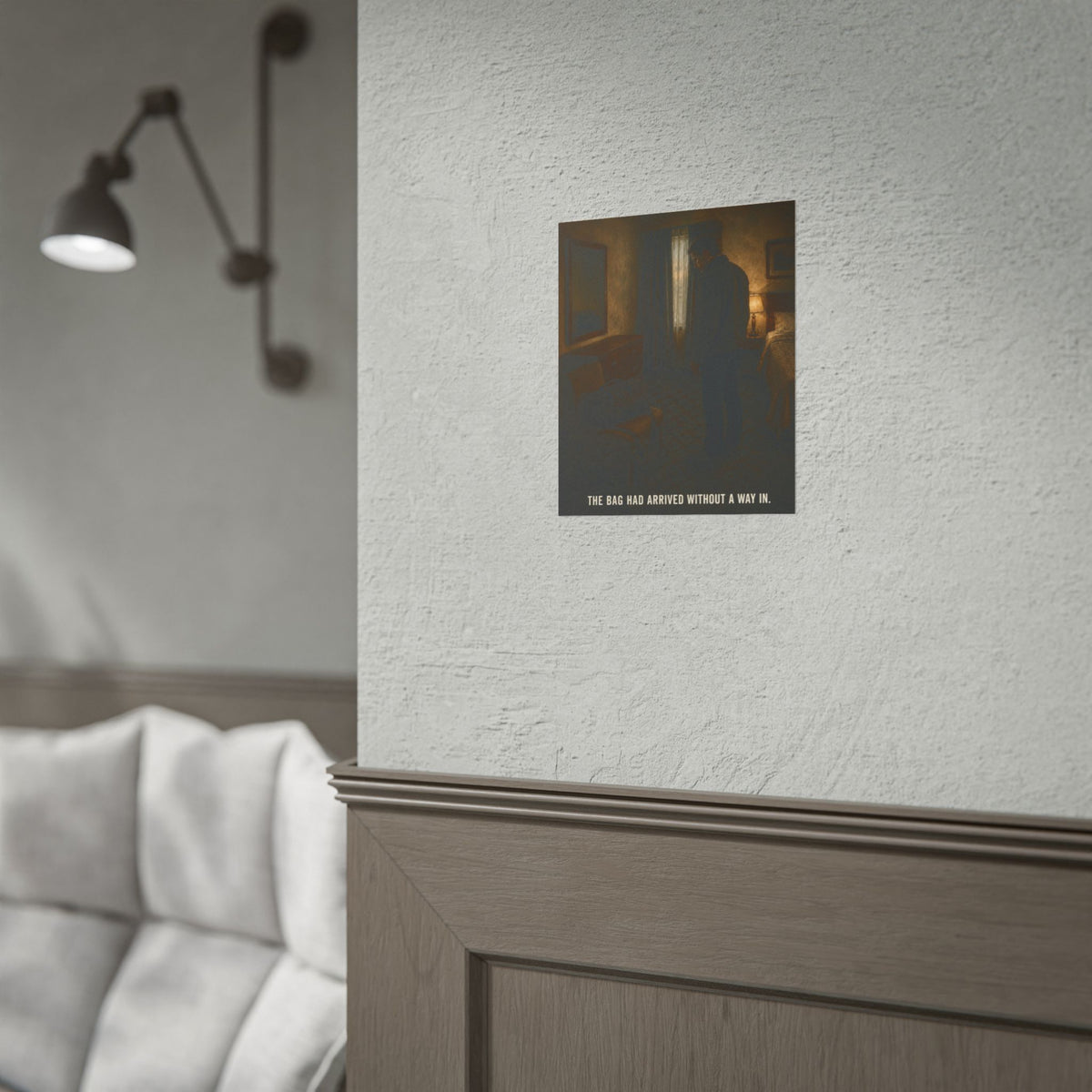 Room 17 — The Bag Had Arrived Without a Way In Poster