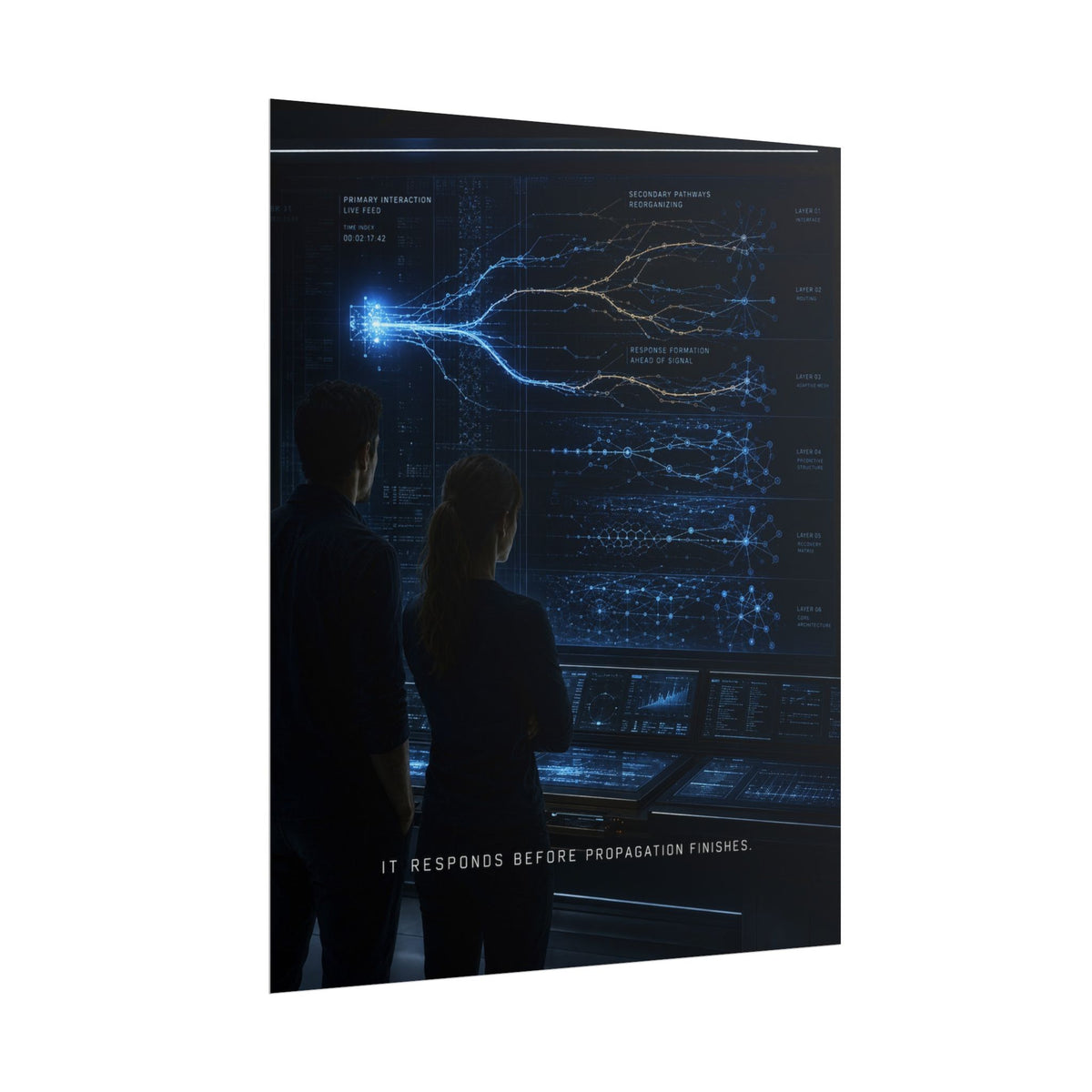 System Override — Before Propagation Finishes Poster