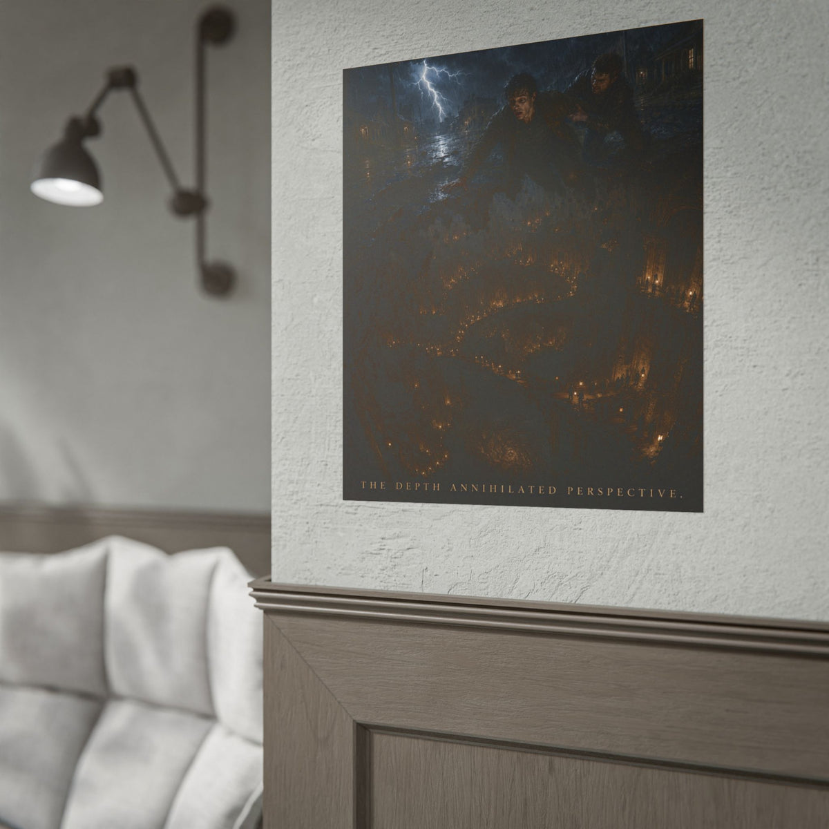 The Unburied — The Depth Annihilated Perspective Poster