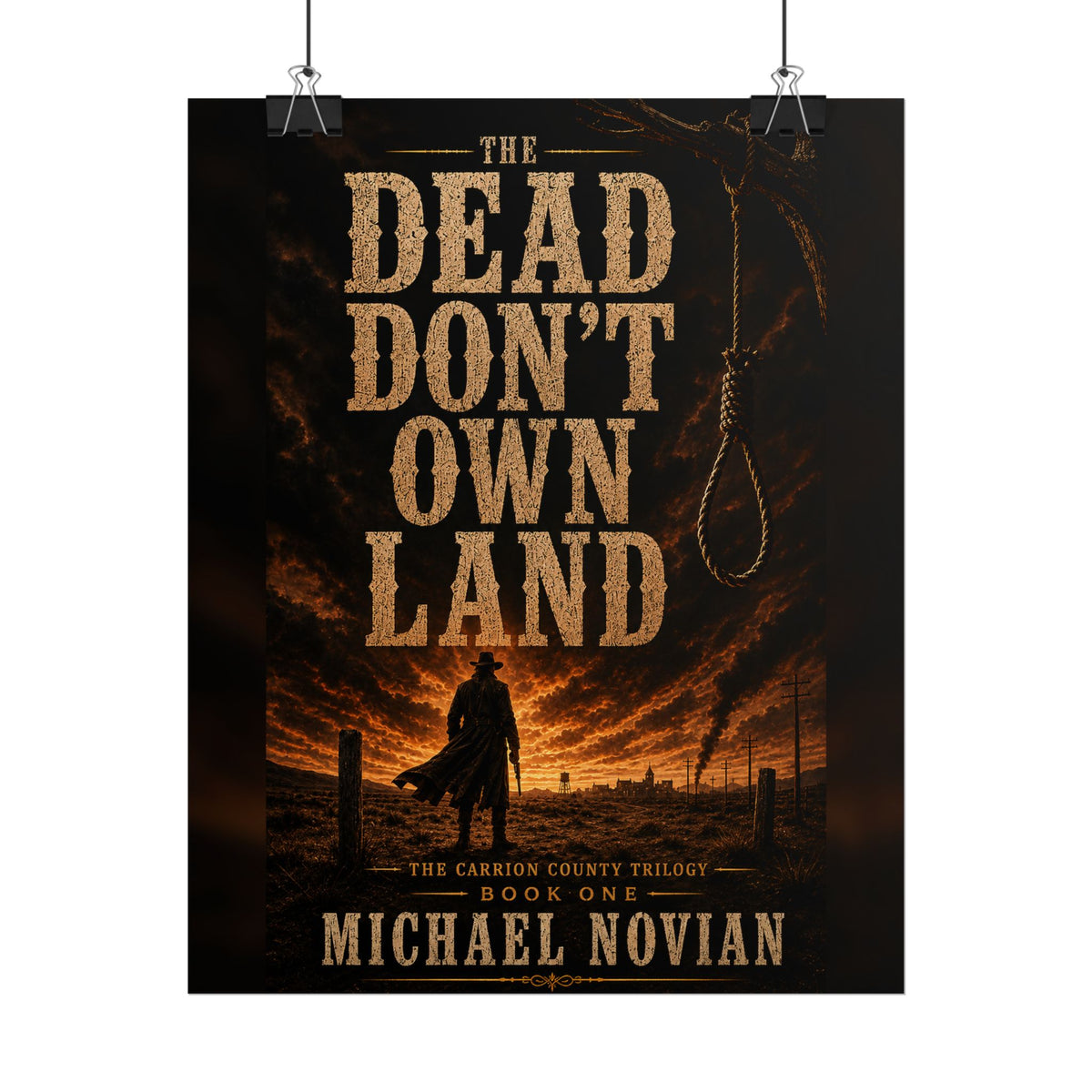 The Dead Don’t Own Land Cover Poster