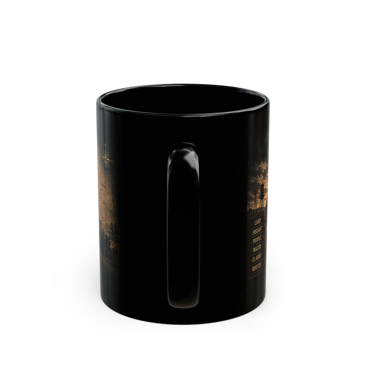 Carrion County Trilogy Black Mug