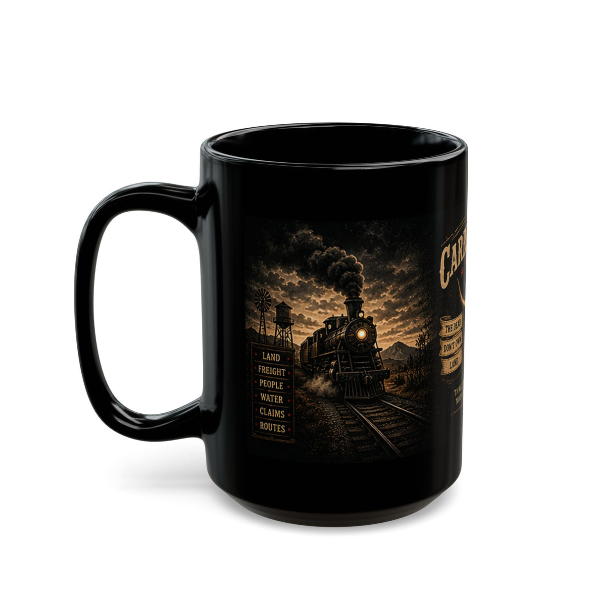 Carrion County Trilogy Black Mug