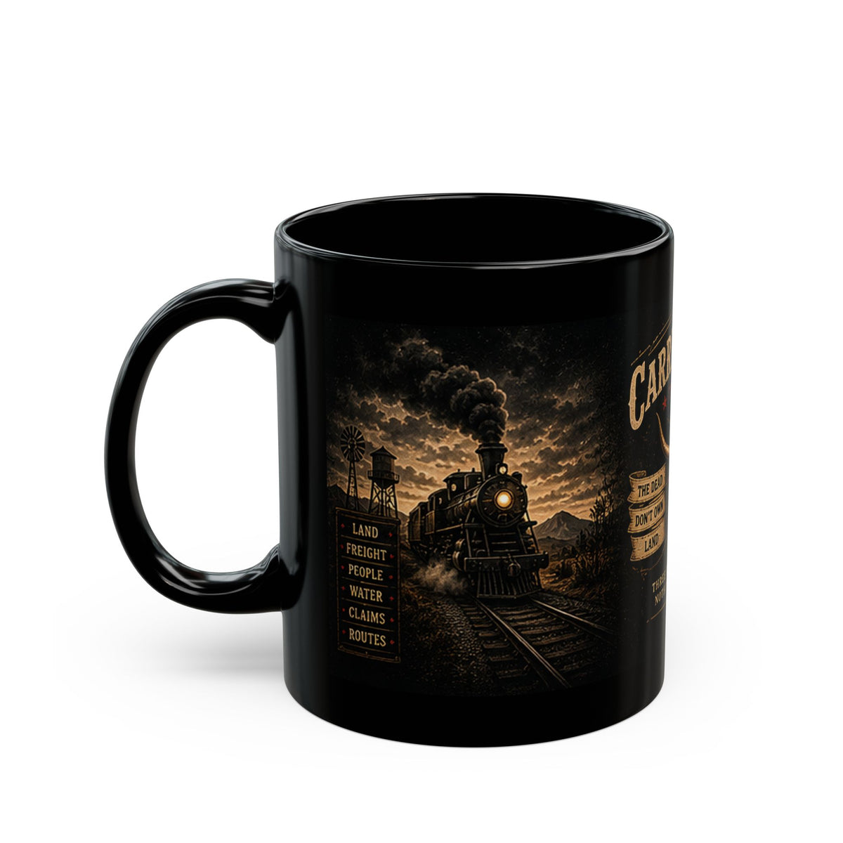 Carrion County Trilogy Black Mug