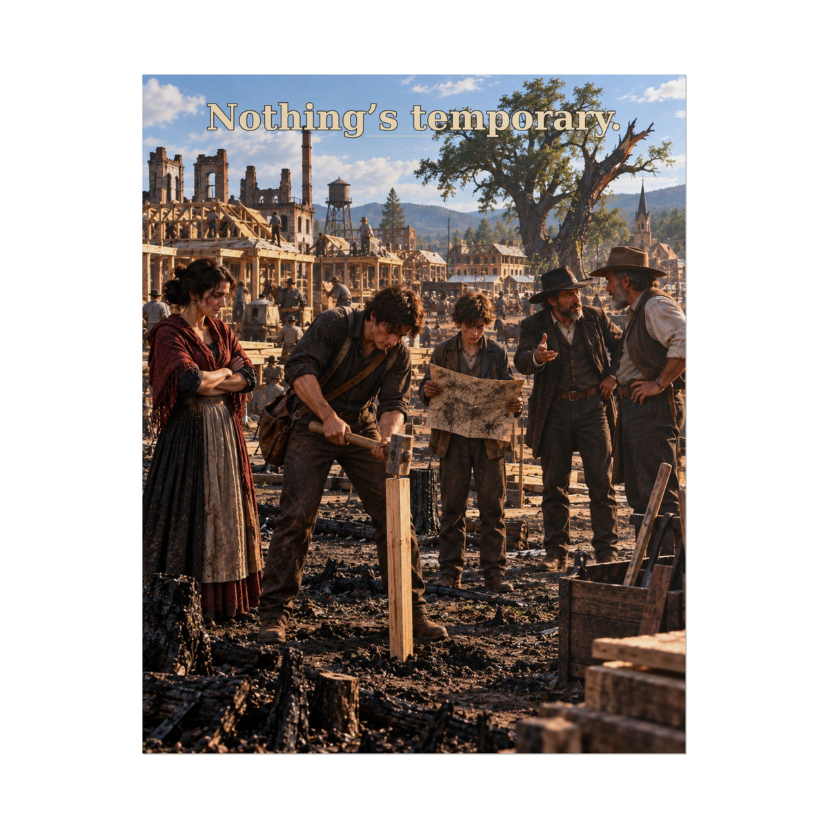 Progress Doesn't Ask Permission: Nothing's Temporary Scene Poster