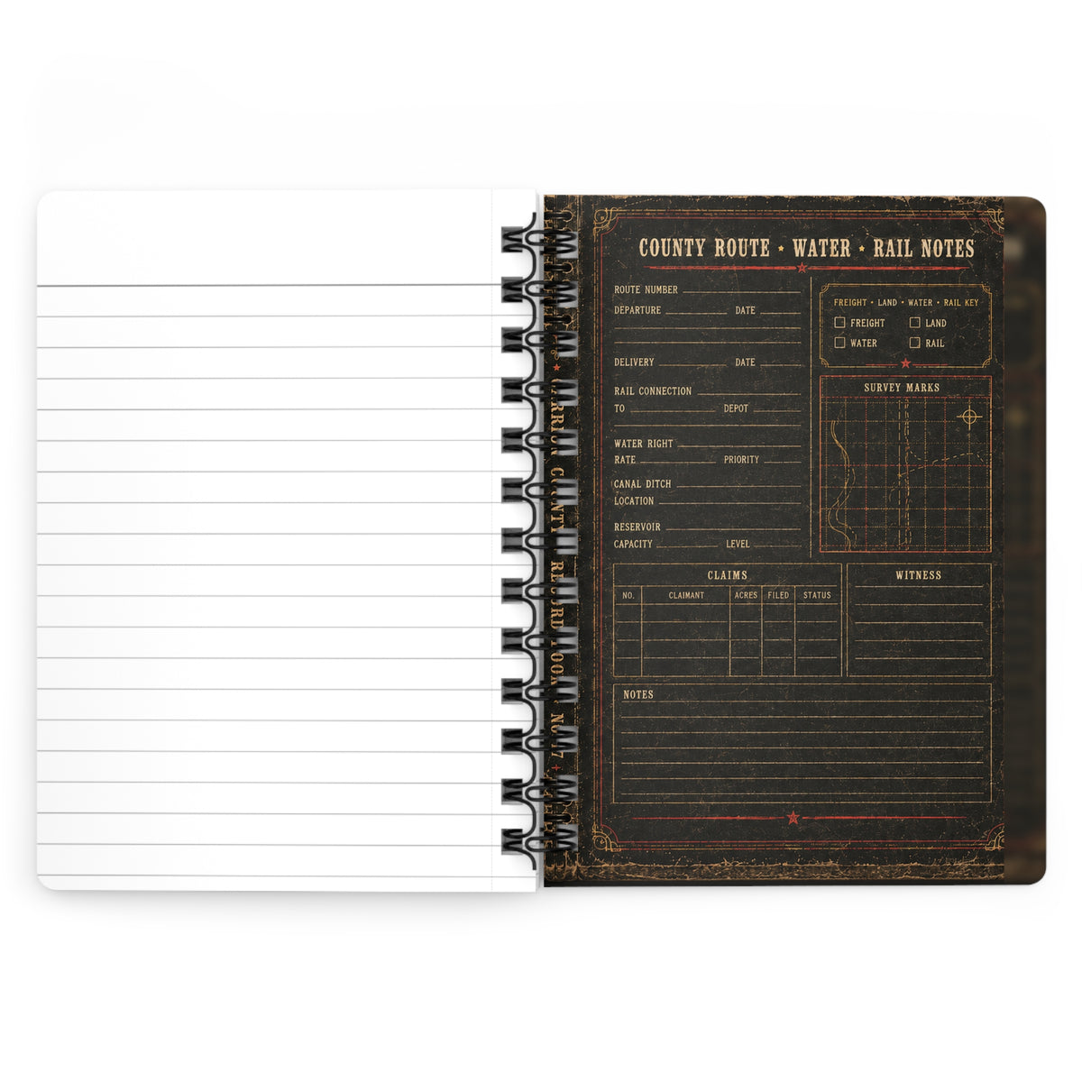 Carrion County Record Book | Western Spiral Journal
