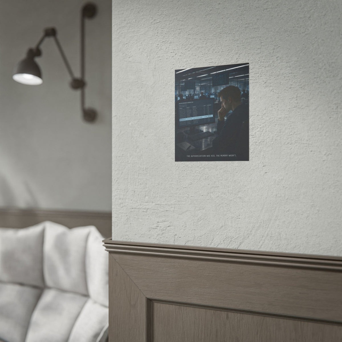 Null State — The Authorization Was His. The Memory Wasn’t. Poster