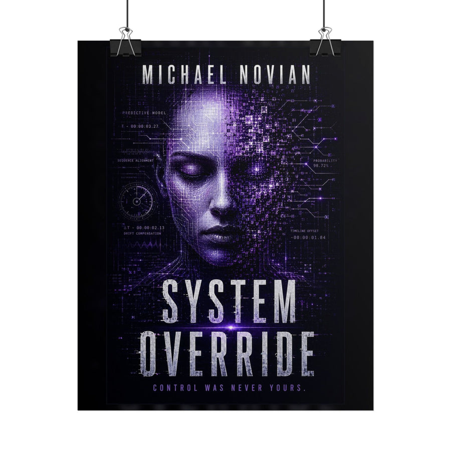 System Override Cover Poster
