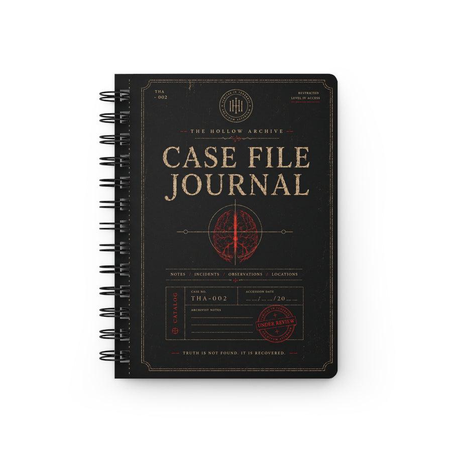 The Hollow Archive Case File Journal