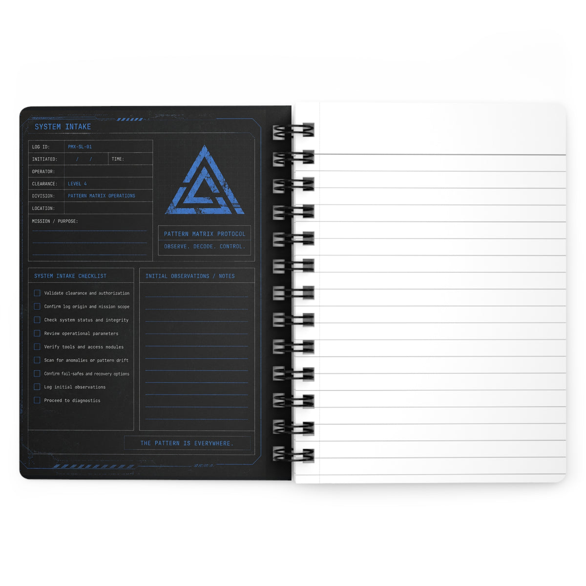 Pattern Matrix System Log