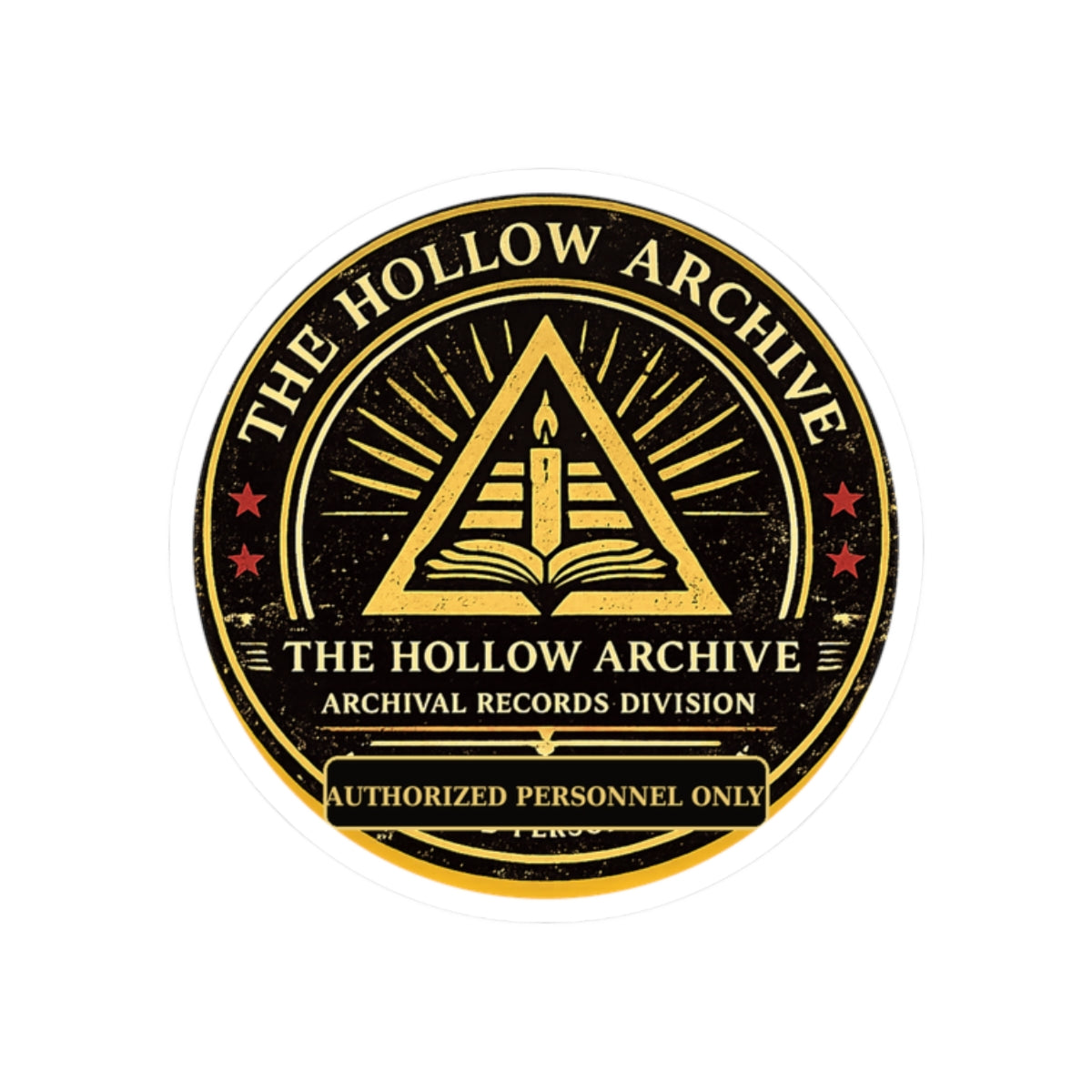 The Hollow Archive Department Seal Sticker
