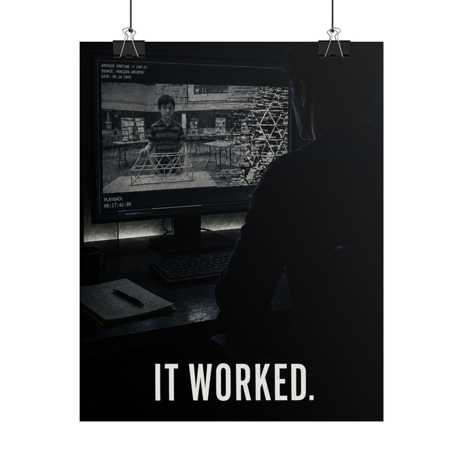 Black Horizon CAP-11 Archive Scene Poster