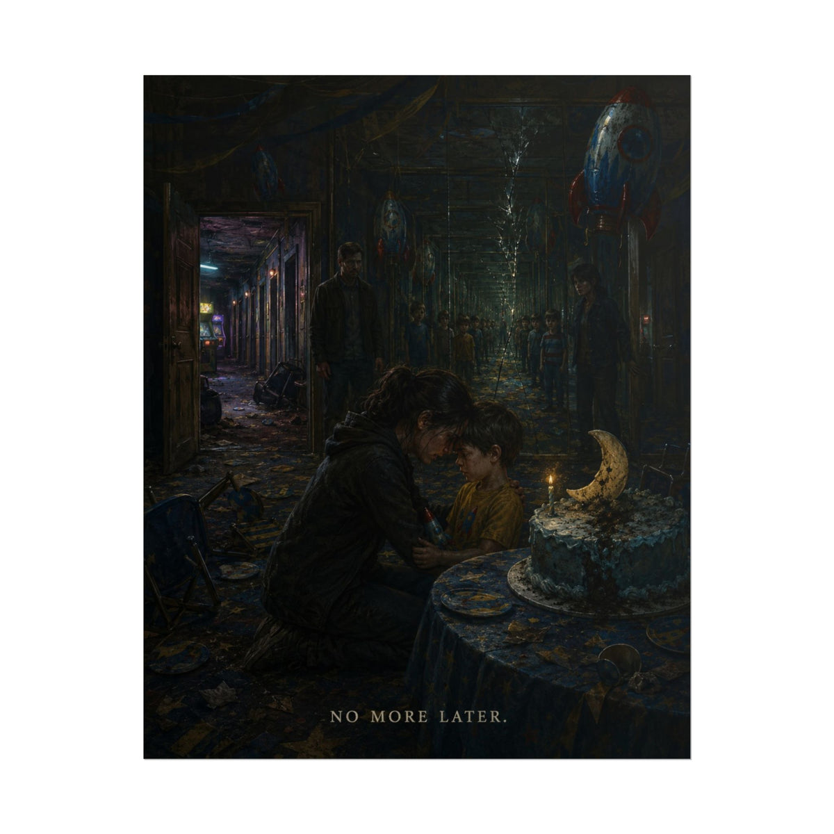 The Glass Playground — No More Later Poster
