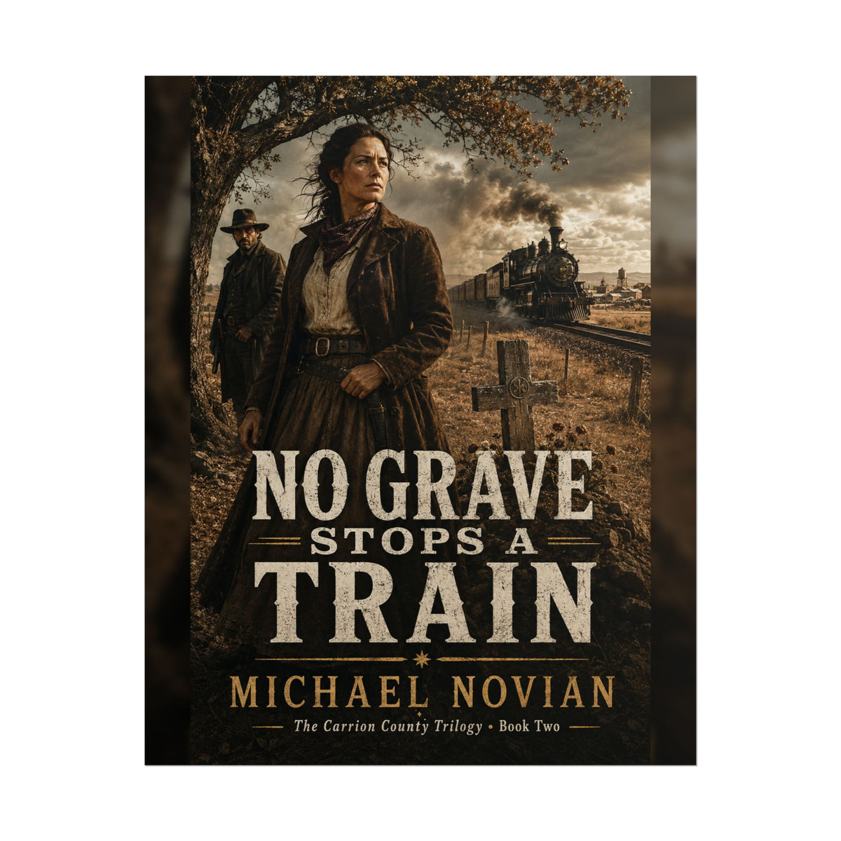 No Grave Stops a Train Cover Poster