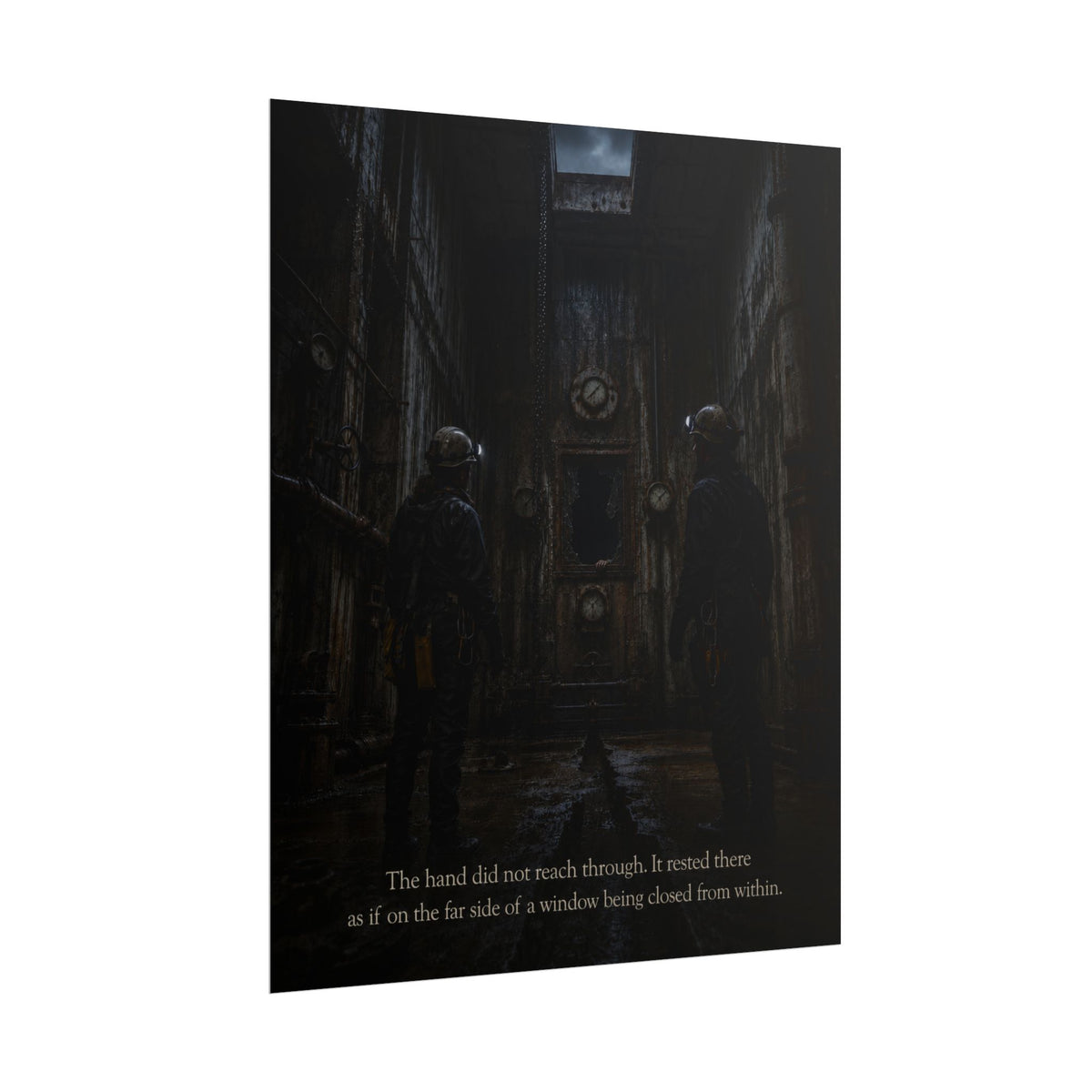 The Intake House Gauge Room Scene Poster