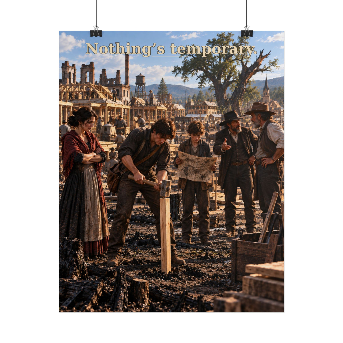 Progress Doesn't Ask Permission: Nothing's Temporary Scene Poster