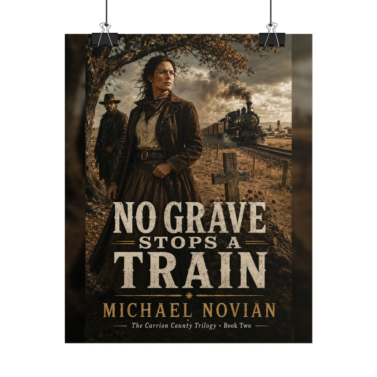 No Grave Stops a Train Cover Poster