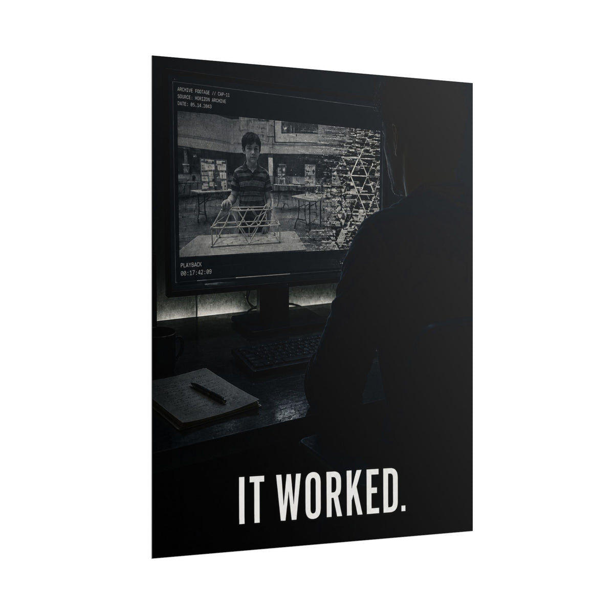 Black Horizon CAP-11 Archive Scene Poster