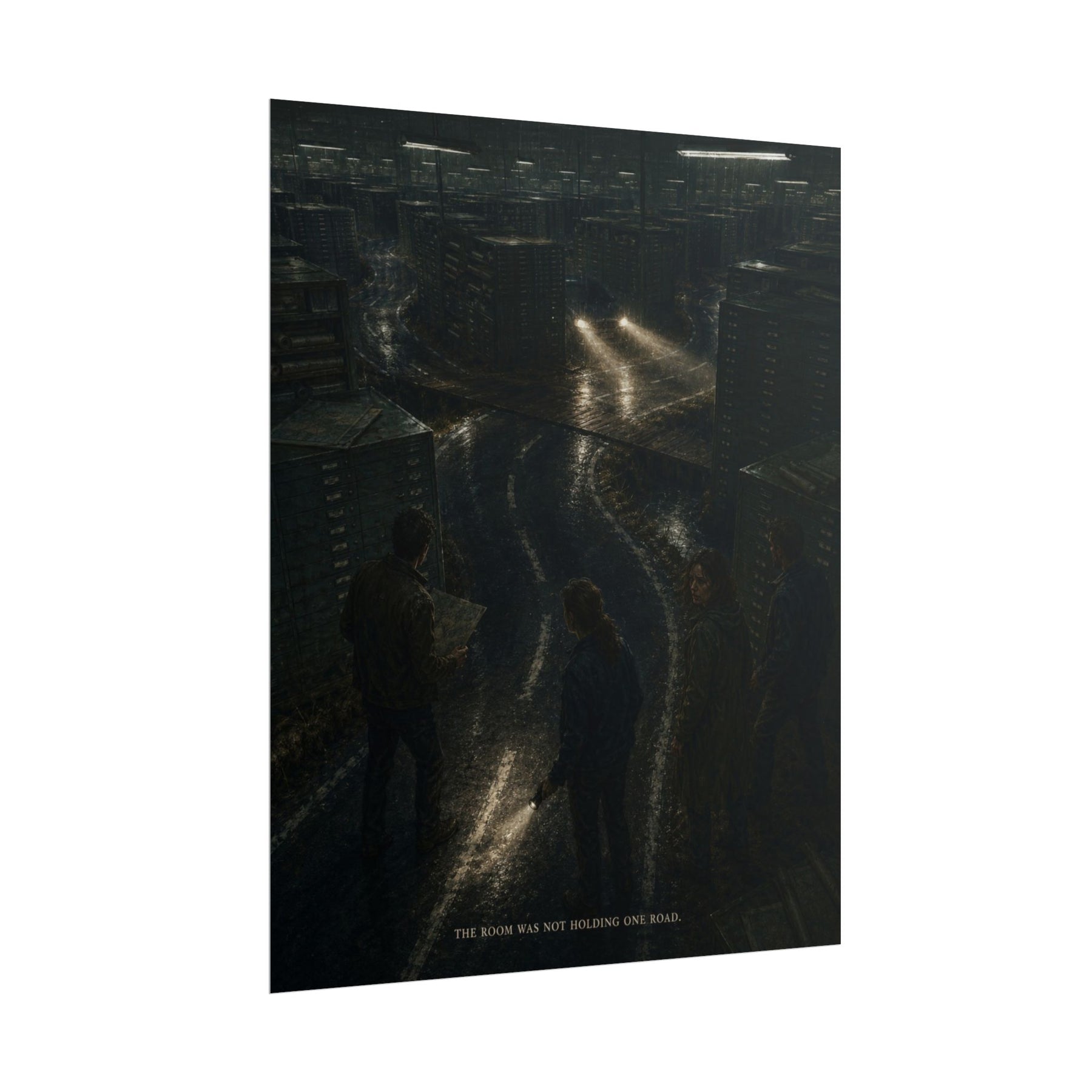 The Map Room — The Room Was Not Holding One Road Poster