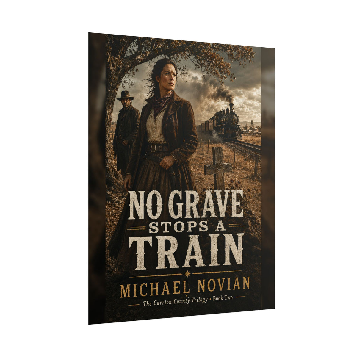 No Grave Stops a Train Cover Poster