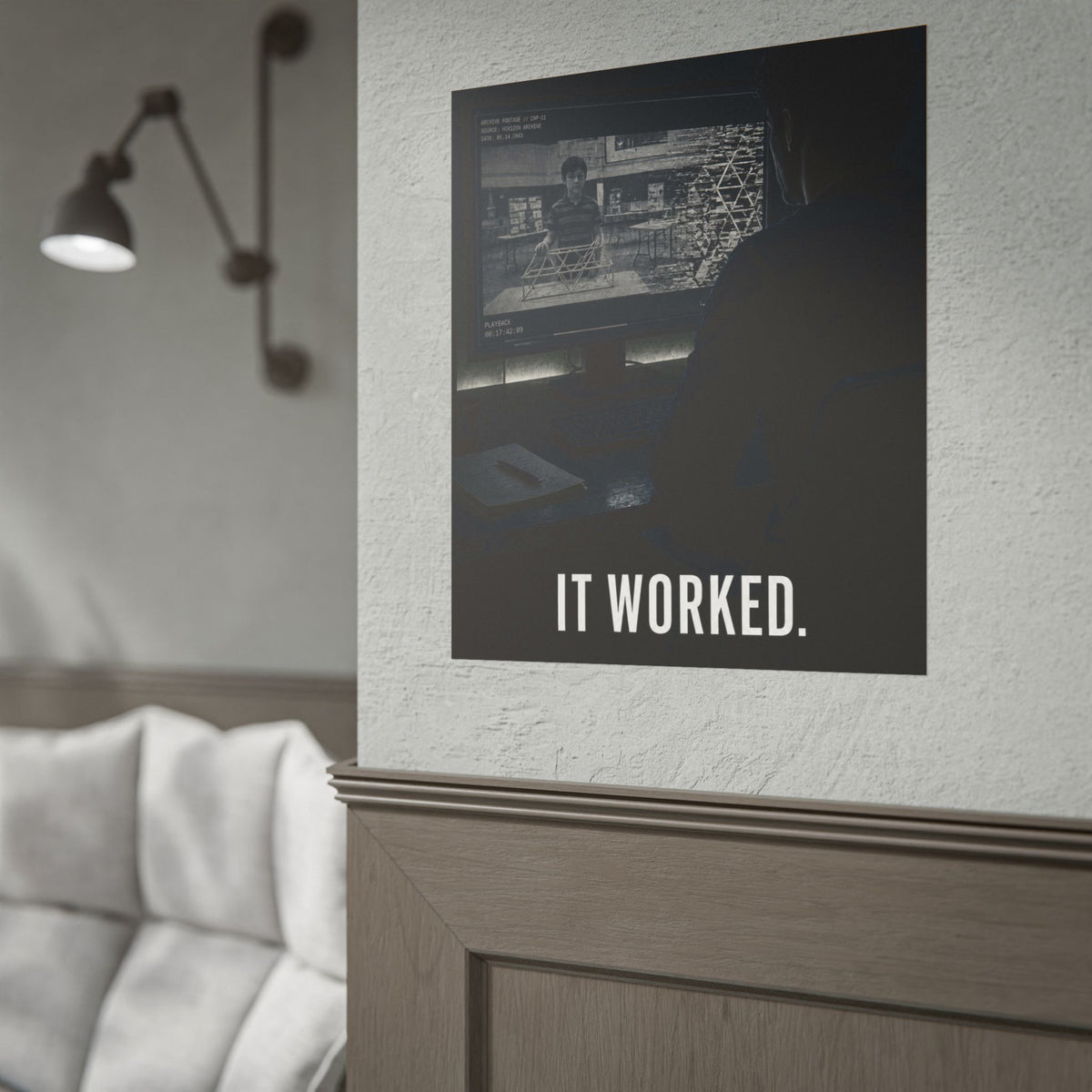 Black Horizon CAP-11 Archive Scene Poster