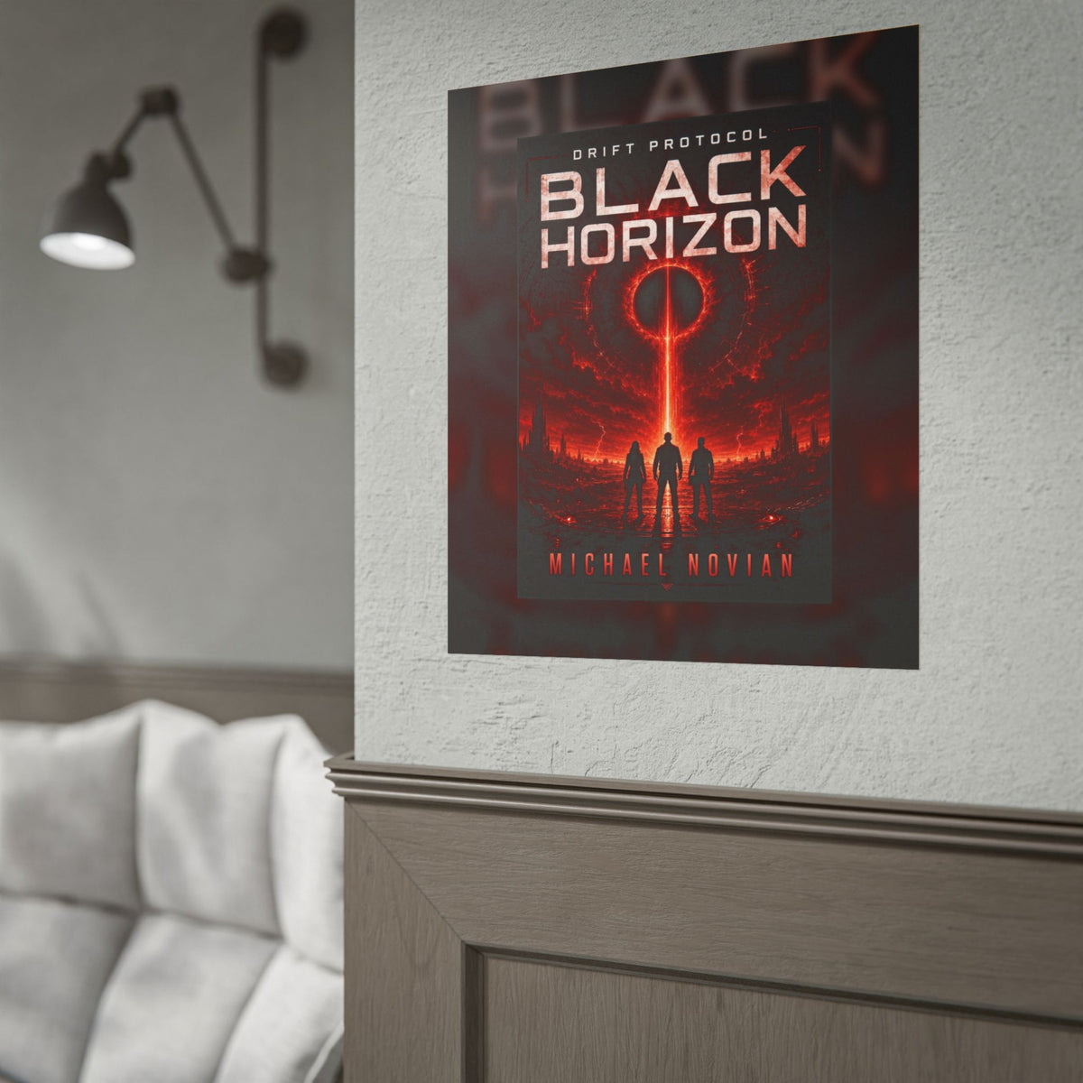 Black Horizon Cover Poster