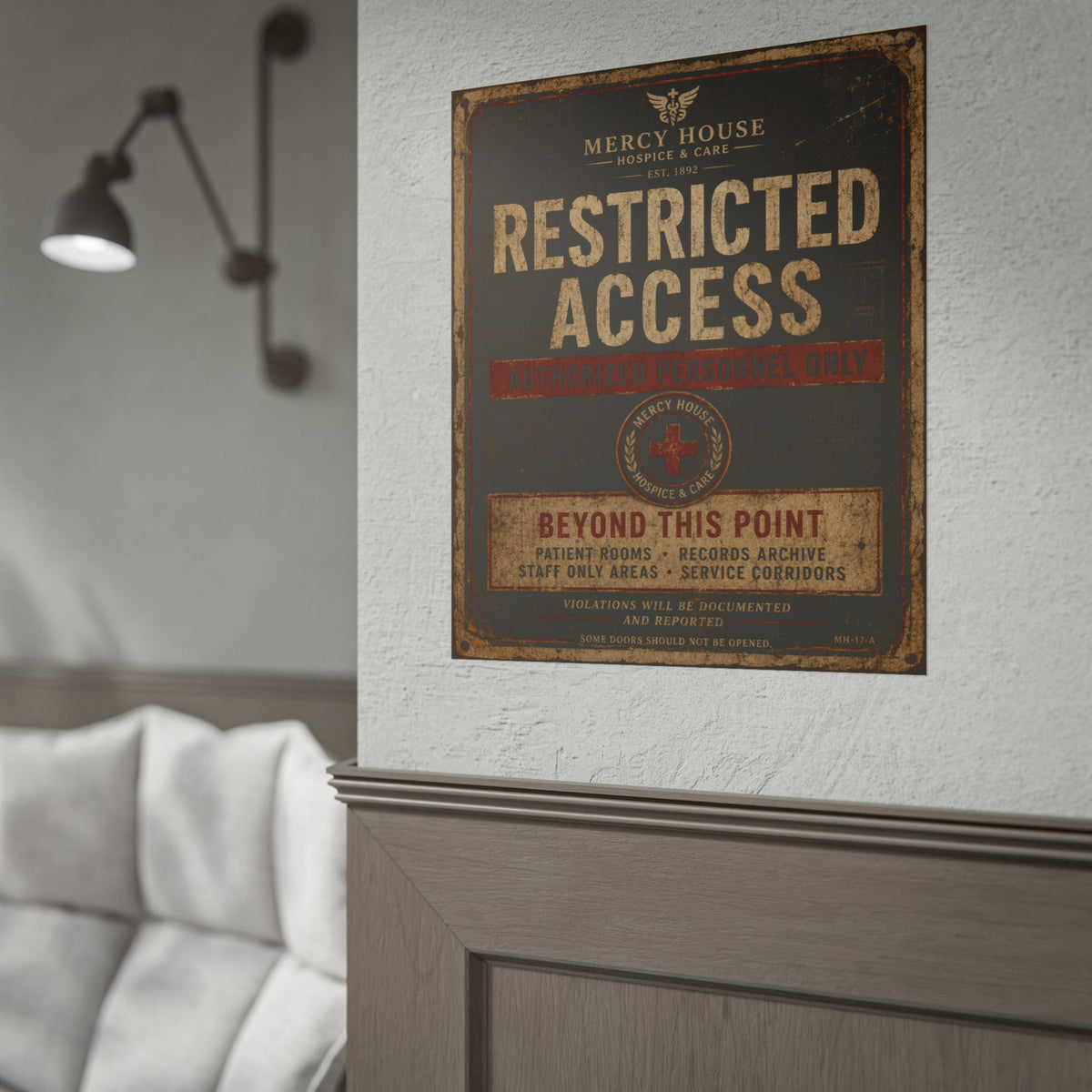 Mercy House Restricted Access Poster