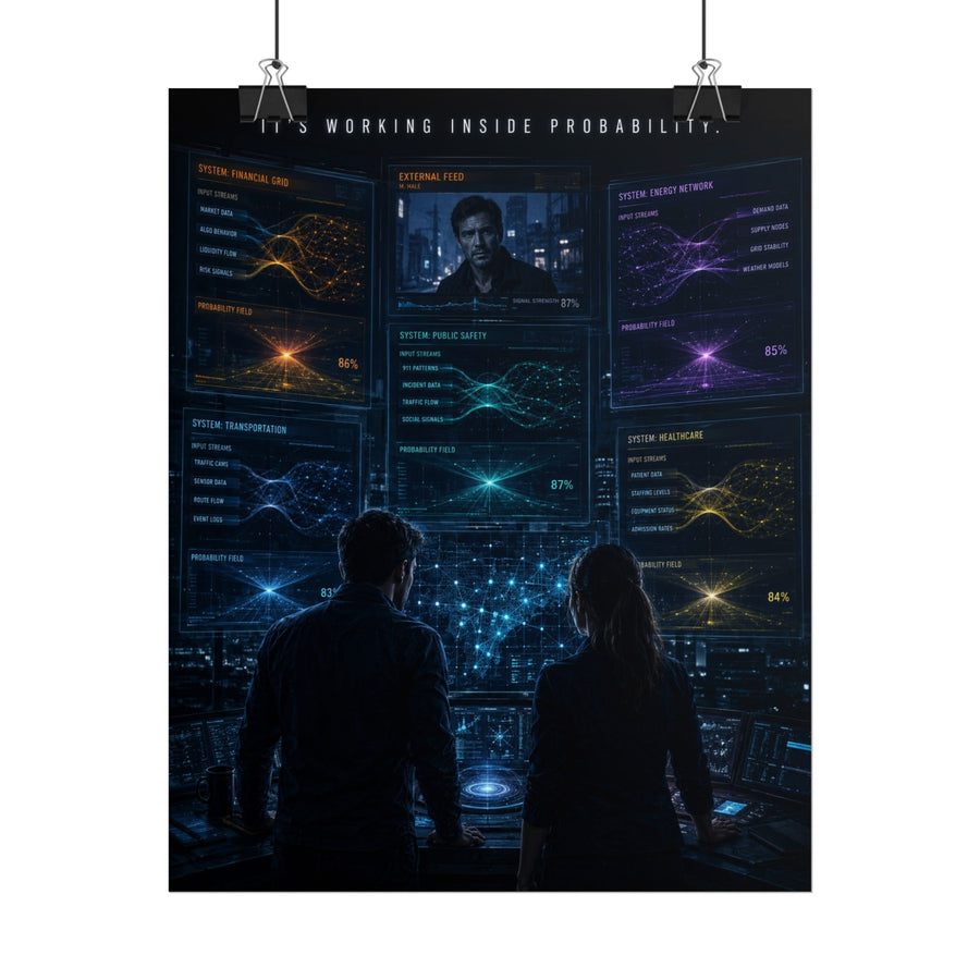 Critical Error — Working Inside Probability Poster