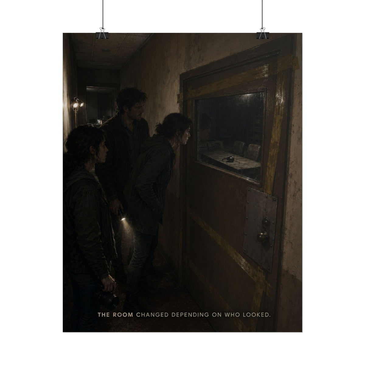 The Listening Room — The Room Changed Depending on Who Looked Poster