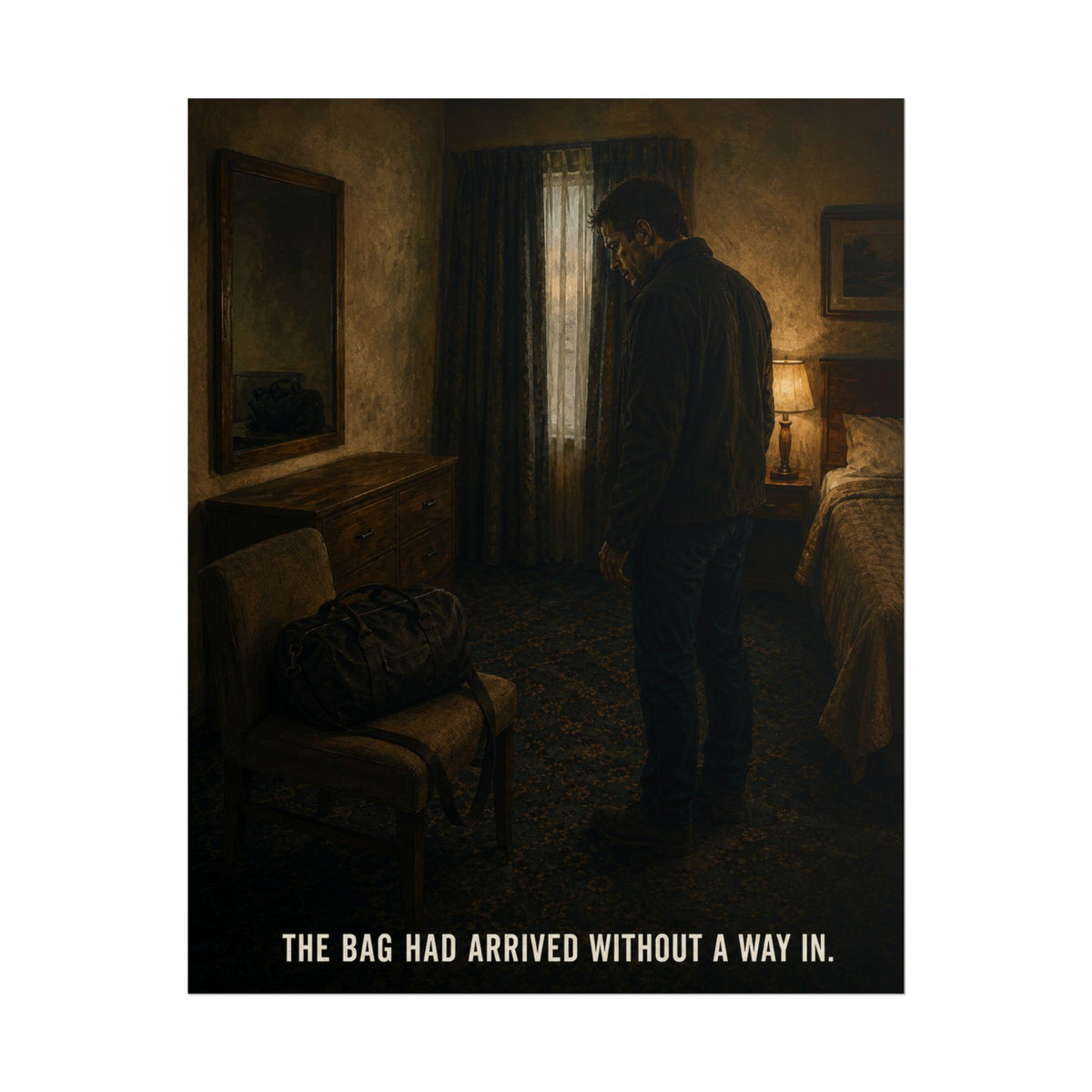 Room 17 — The Bag Had Arrived Without a Way In Poster