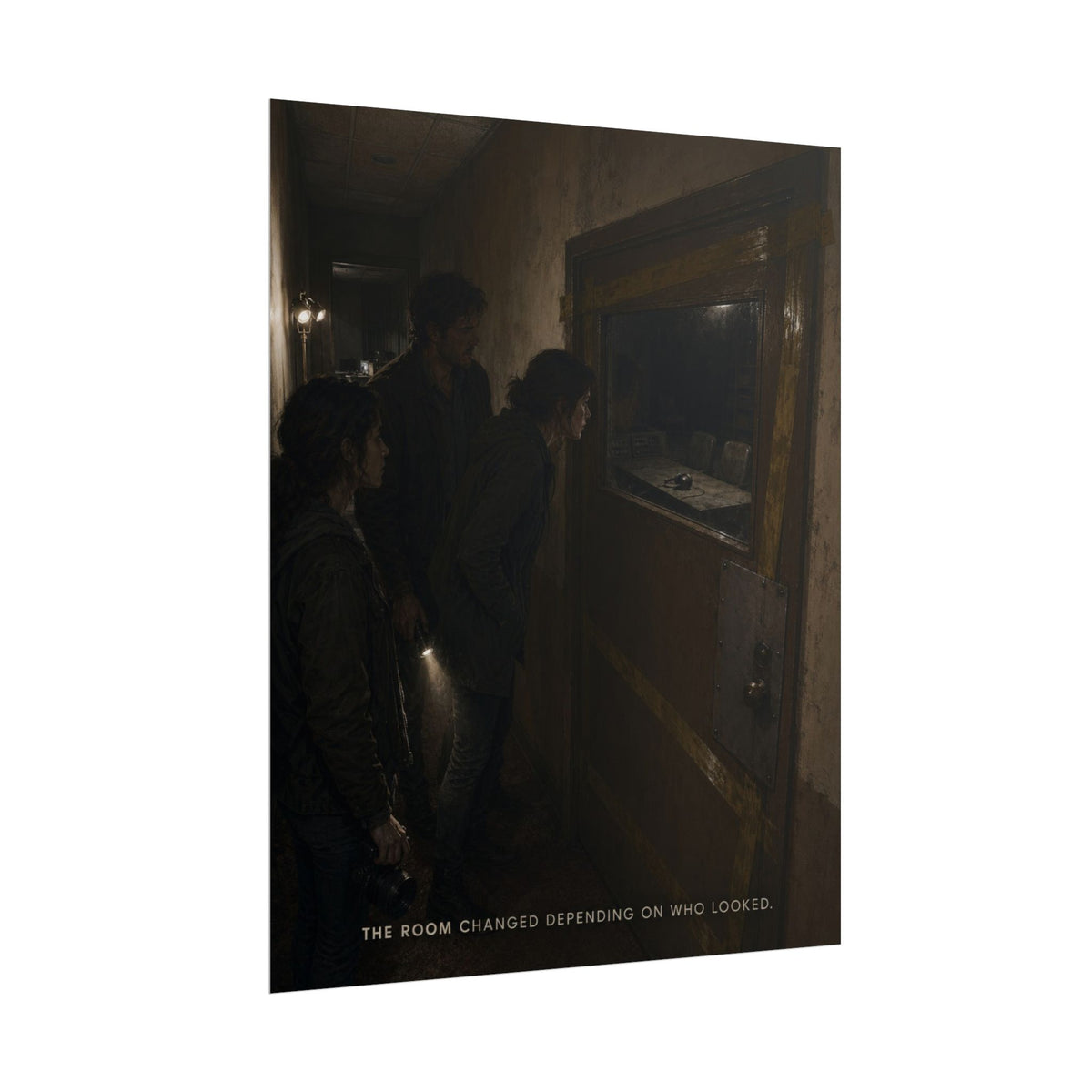 The Listening Room — The Room Changed Depending on Who Looked Poster