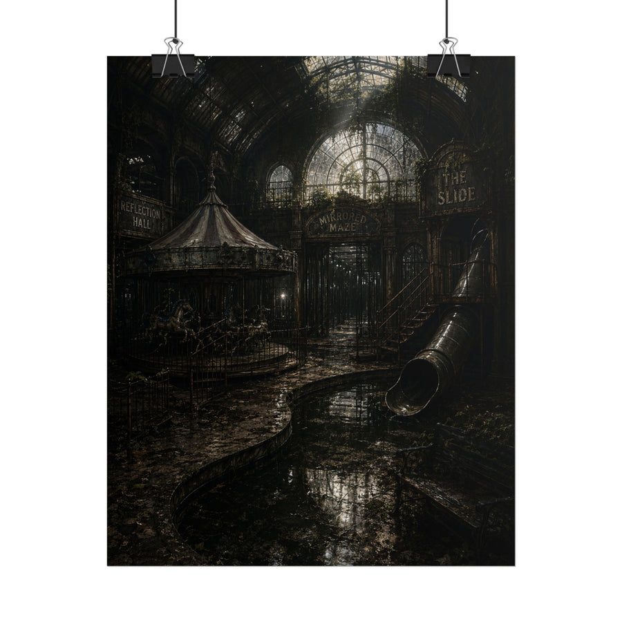 The Glass Playground Playland Scene Poster