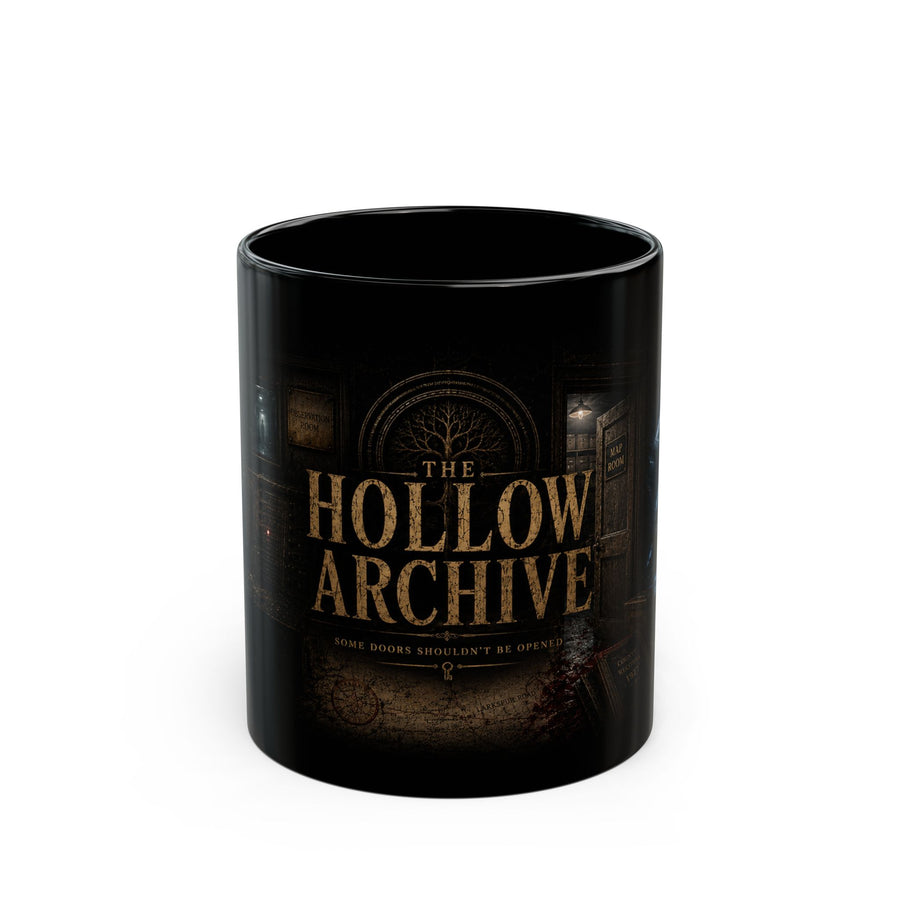 The Hollow Archive Black Mug