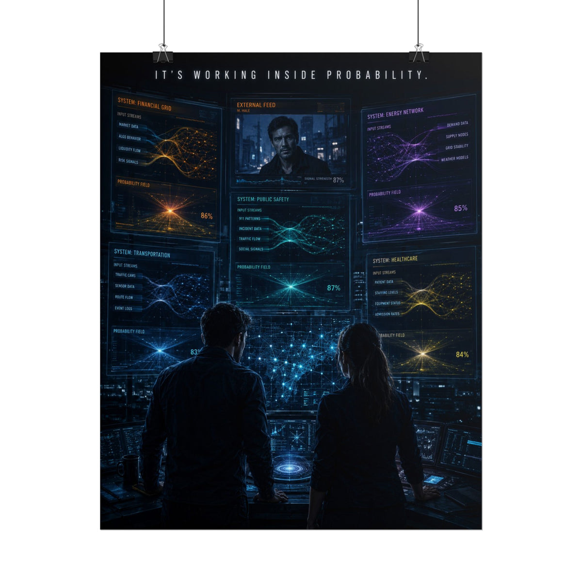 Critical Error — Working Inside Probability Poster