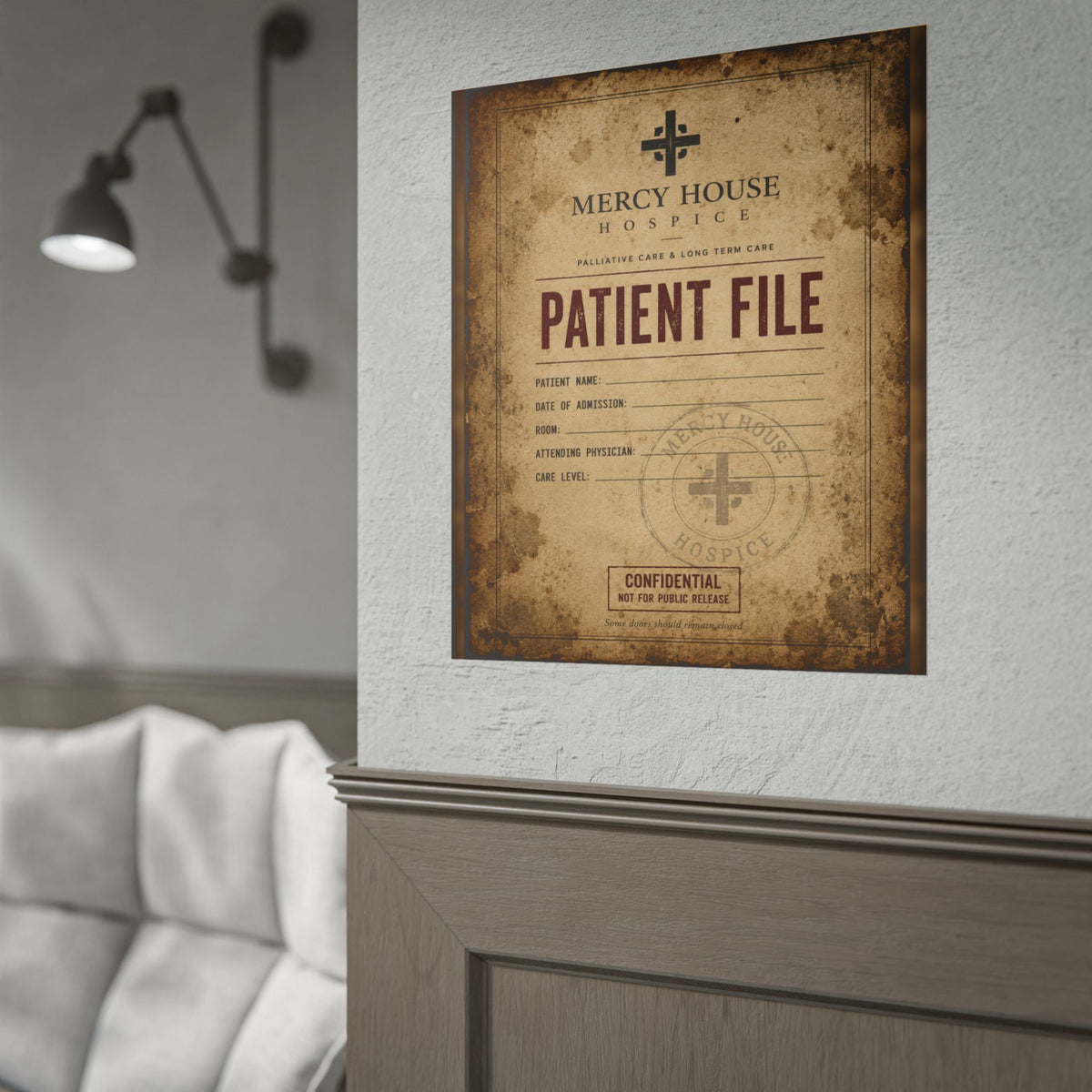 Mercy House Patient File Poster