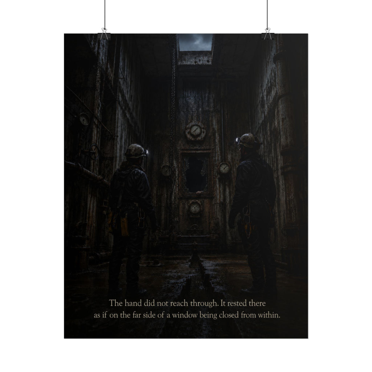 The Intake House Gauge Room Scene Poster
