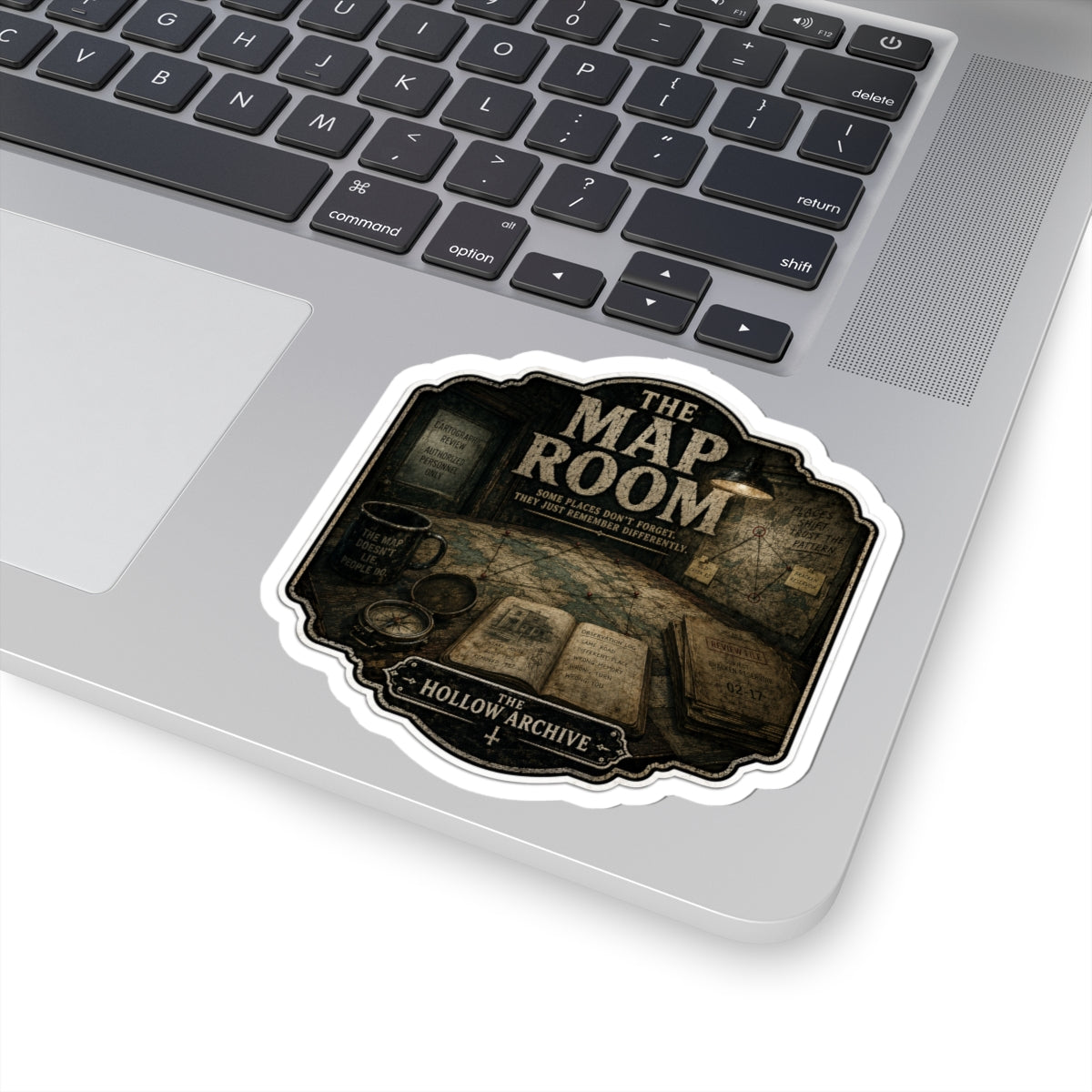 The Map Room Cartographic Review Sticker