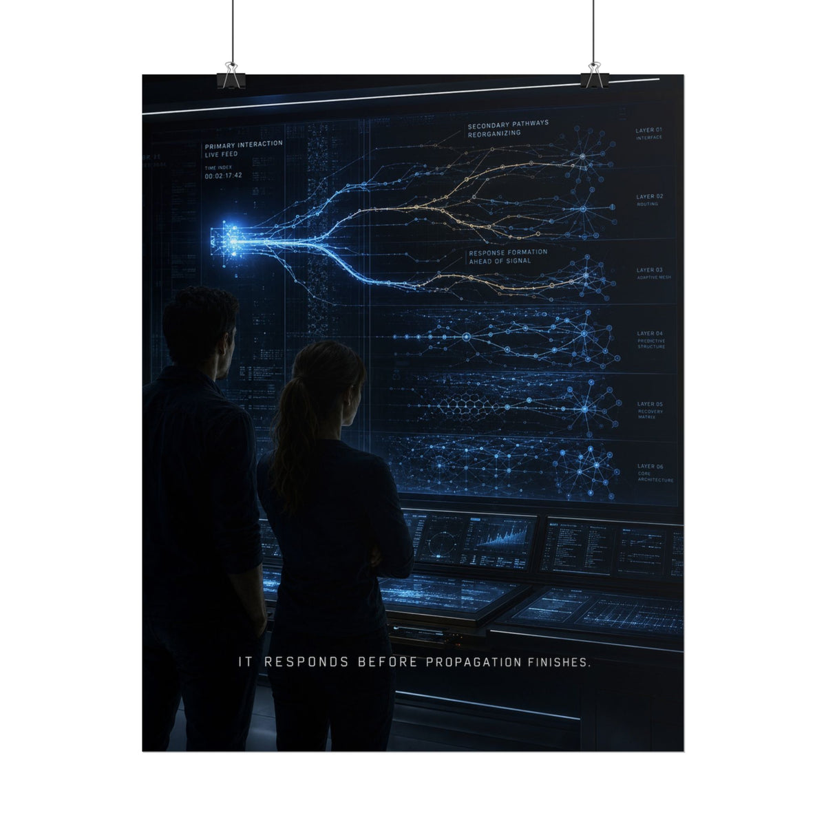 System Override — Before Propagation Finishes Poster