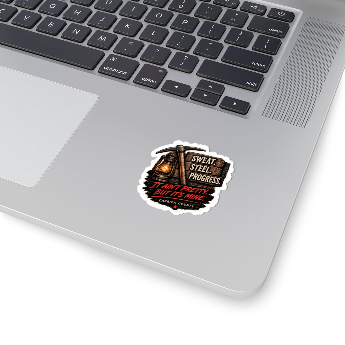 Sweat. Steel. Progress. Sticker