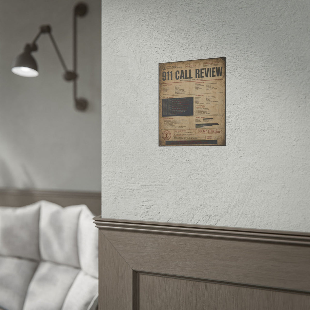 The Listening Room 911 Call Review Poster
