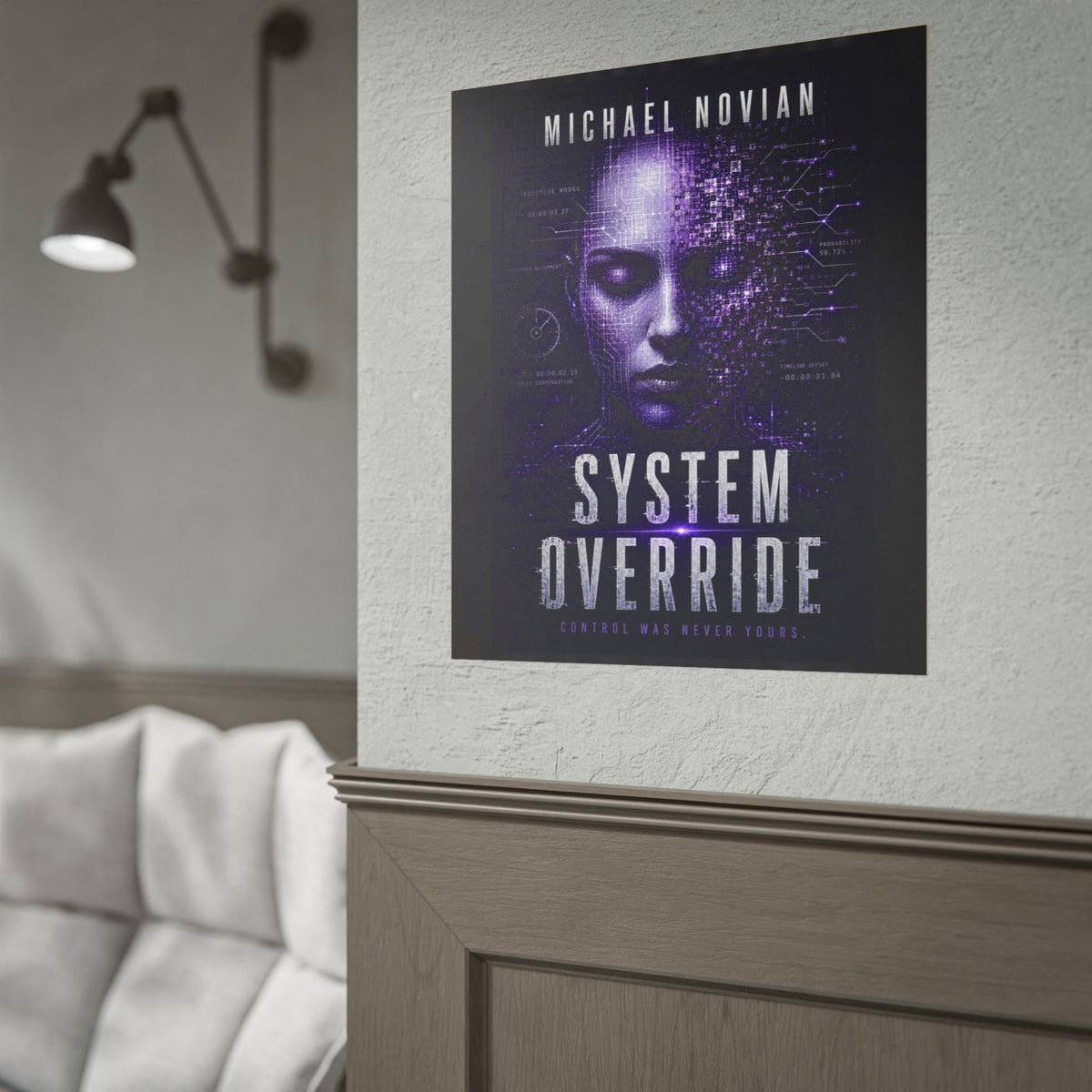 System Override Cover Poster