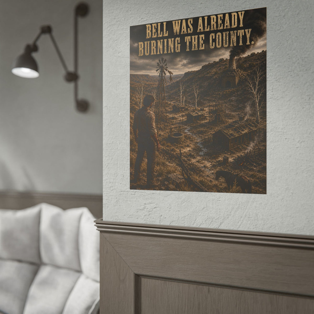 The Dead Don’t Own Land: Bell Was Already Burning the County Scene Poster