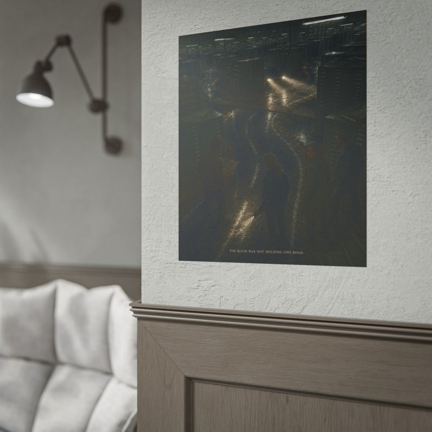The Map Room — The Room Was Not Holding One Road Poster